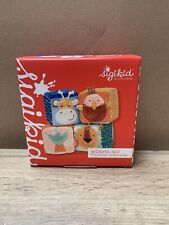 SIGIKID Greifspielzeug PlayQ, Yellow, Aktiv-Würfel Set