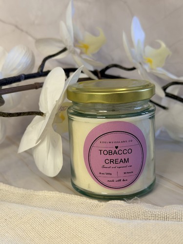 Tabak creme kerze - creme, kokos