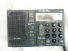 Sony icf sw1 tragbares - sony,