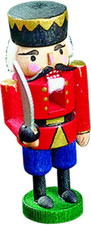 Mini Nussknacker König 7cm