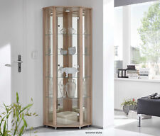 Glasvitrine für Ecke