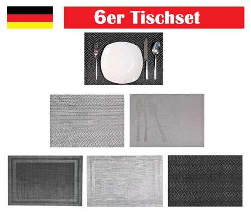 6er set tischset - 6er, 30x45cm