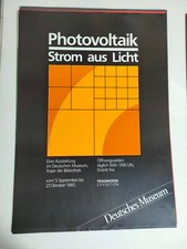 Plakat Photovoltaik Strom aus