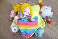 5 Regina Regenbogen Puppe Vintage Stoffpuppe Hallmark 1983 1 Kissen Sternwichtel