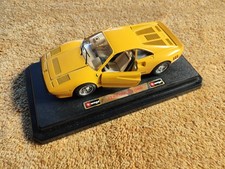BBURAGO BURAGO 0572 572 FERRARI GTO 1984 YELLOW 1:24 