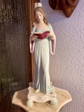 Potschappel-Dresden-Porzellanfigur. Lesende Dame 38 cm! Antik!