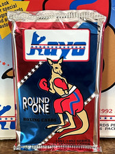 1991-92 KAYO ROUND ONE Premiere Edition Boxing PACK 14 Cards LENNOX LEWIS RC OVP