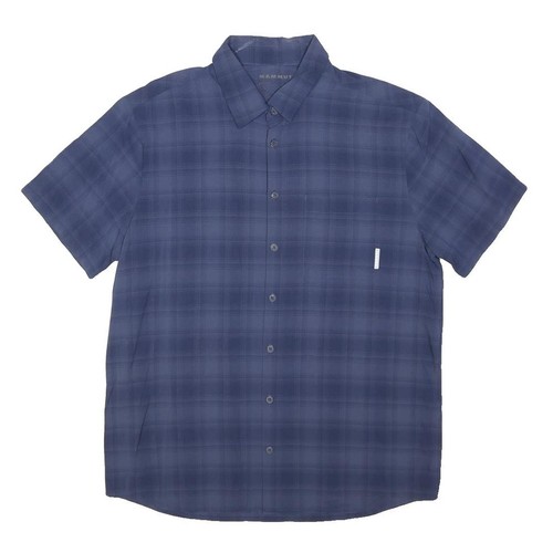 Mammut herren blau karriert - blau,