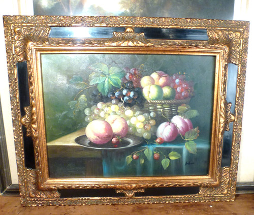 Vintage stillleben obst - vintage,