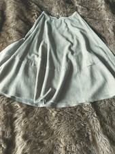 Damen Lederrock Vintage Midi Echt Leder Daphne Rock Gr.42 Grau