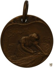 HAMBURG Medaille 1907 Auguste