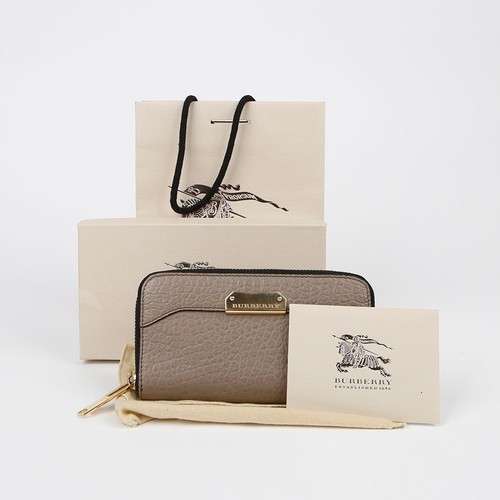 Burberry leder geldbörse mit - burberry,