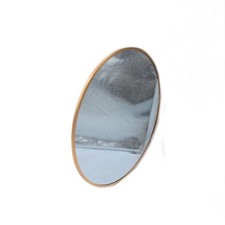 Levi Spiegel rund Wohndekoration 50 cm Gold zeitlos modern elegant für Wand