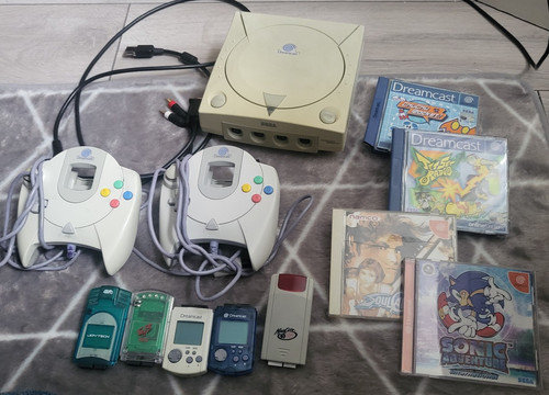 Dreamcast konsole bundle mit - dreamcast,