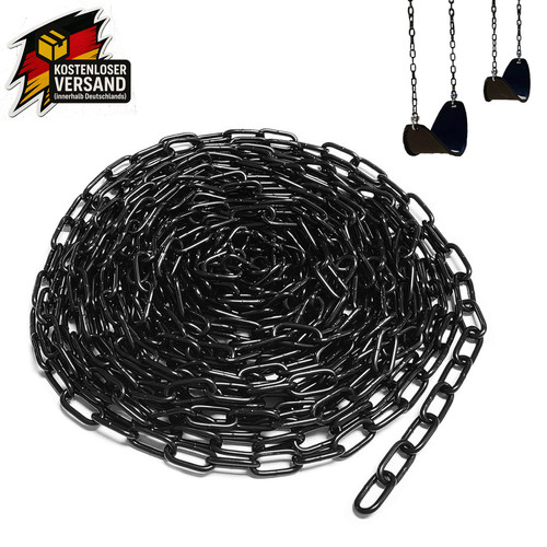 Stahlkette 10m 3mm schwarz