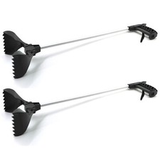 2x Laubgreifer Alu Laubzange