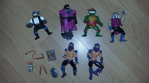 Vintage figuren set turtles - figuren,