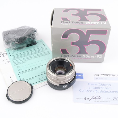 Zeiss contax planar 35mm - g, 2/35mm