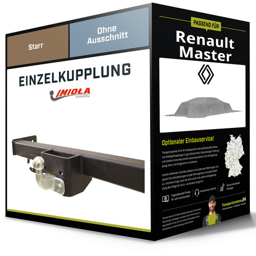 Starre anhängerkupplung für - starre,