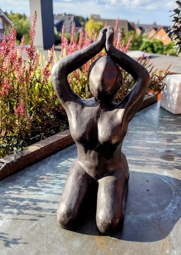 Abstrakte skulptur kunst ton - skulptur,