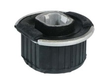 Rubber bearing axle carrier