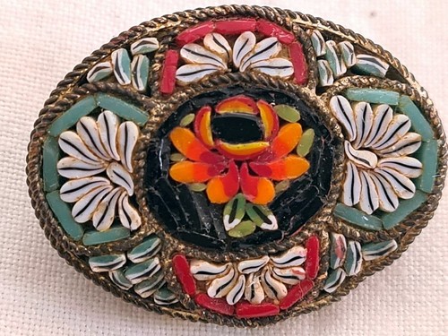 Antiker millefiori brosche - antiker, /
