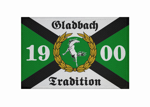 Aufnäher gladbach tradition - gladbach,