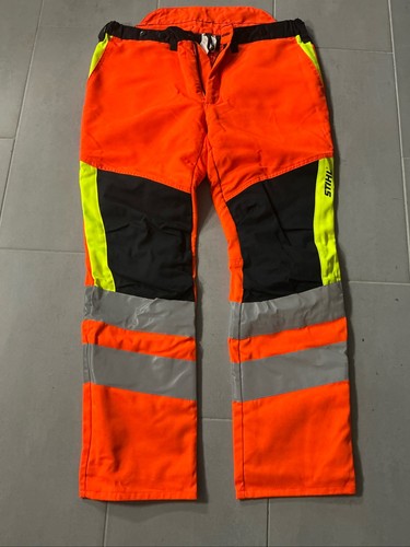 Schnitt und warnschutzhose - und,