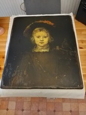 Holztafel Rembrandt - Titus