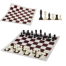 Turnier Schachset Braun 51x51