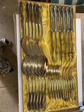 antikes Silberbesteck 54 tlg. "Michelin" 100