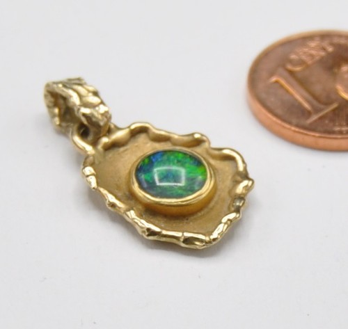 Anhänger opal voll - opal,