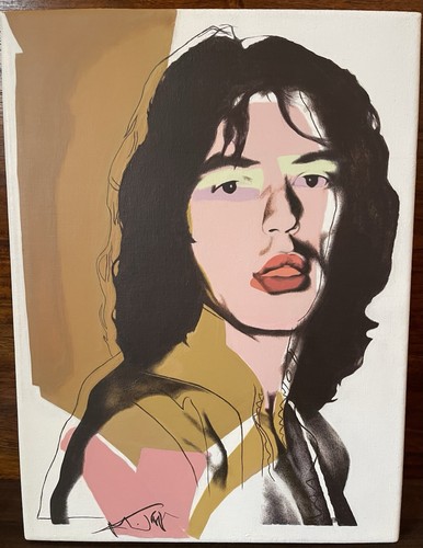 Andy warhol mick - warhol, 1975