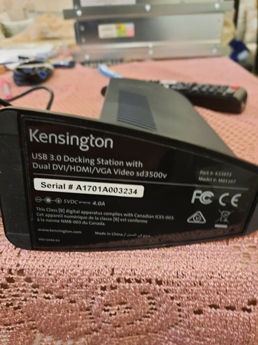Kensington sd3500v - kensington,