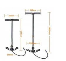 DASKOO 4500psi/30MPa Handpumpe Tragbare PCP Luftpumpe für PCP Luftgewehrboot