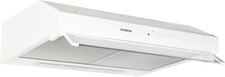 Dunstabzugshaube Unterbauhaube 60cm Weiß LED Beleuchtung - Siemens LU63LCC20