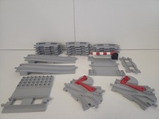 Lego Duplo Schienen Eisenbahn Bahnübergang  Schiene  Weiche