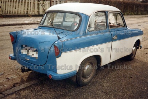 Lkw foto trabant blau q2nb - foto,