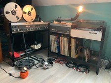 2St. Audio Hifi Rack 70er Jahre Einzelanfertigung 3cm Plexiglas, stabil & schwer