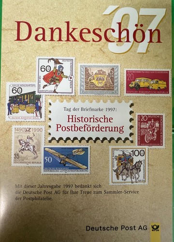 Tag der briefmarke - briefmarke, 1997