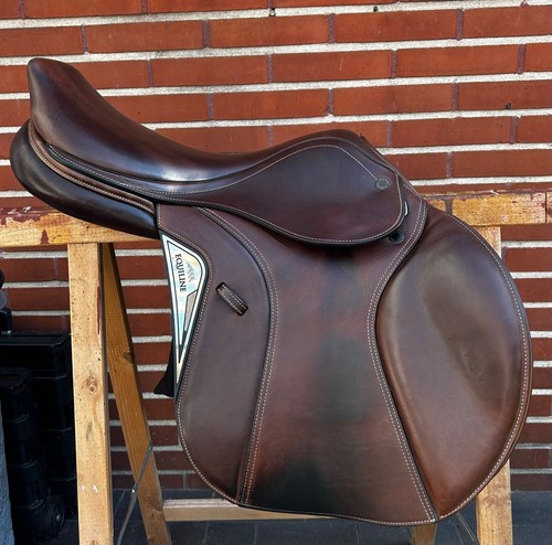 Equiline springsattel braun - springsattel,