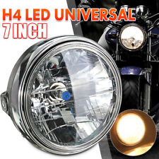 Scheinwerfer Motorrad 7 Zoll H4 Standlicht Universal für Honda Suzuki Yamaha