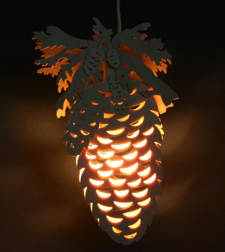 Fensterbild beleuchtet zapfe - fensterbild,