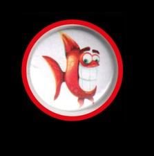 Fisch Rot "BUTTON"