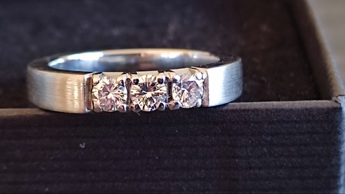 Platin ring 950er mit - platin,