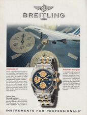 Breitling Chronomat GT - Reklame Werbeanzeige Original-Werbung 1998 (1)