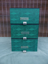 3 x Formularkasten MEHLE Göttingen 34 Hansa Ablagekästen VINTAGE Retro - Exem. 1