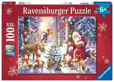Ravensburger Puzzle Waldweihnacht 100 Teile XXL Weihnachten Kinderpuzzle Kinder 