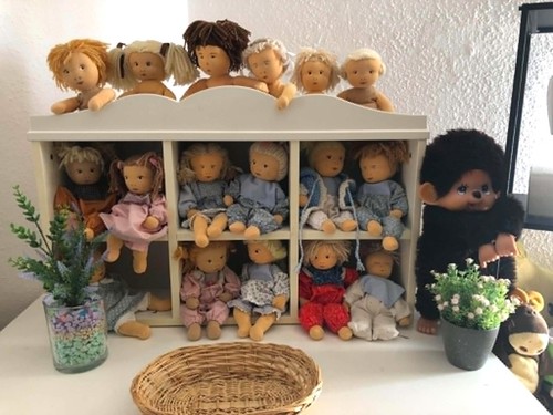 Stoffpuppen set - stoffpuppen,