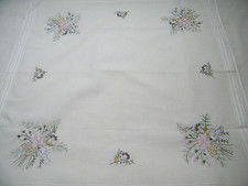 Kreuzstich Stickbild Blumen